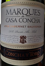 CyT 2009 Cab Sauv Marques