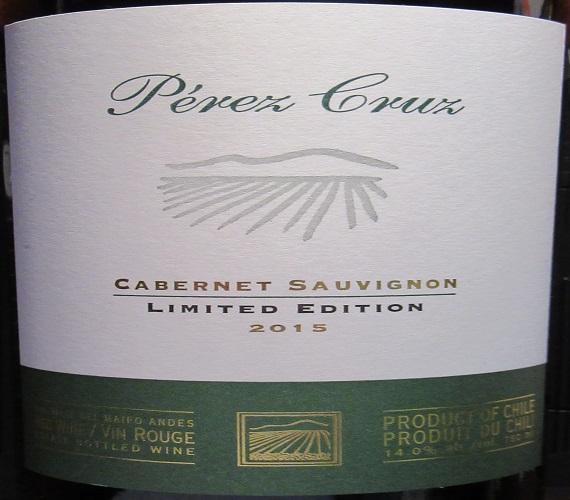 Video Review : Perez Cruz 2015 Limited Edition Cabernet Sauvignon (Chile)