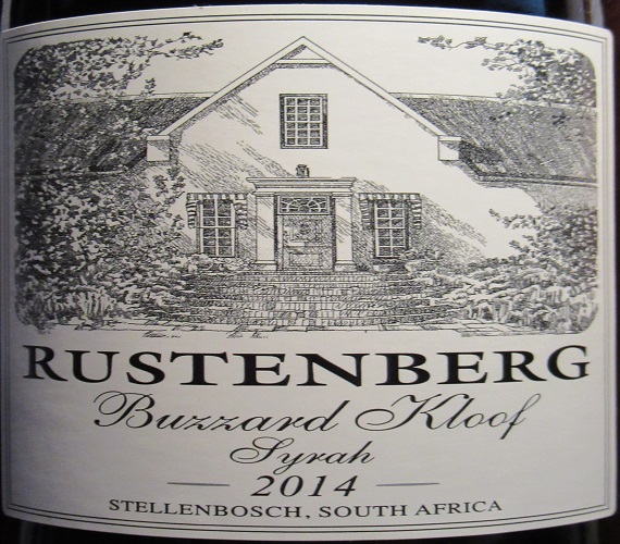 Video Review : Rustenberg 2014 Buzzard Kloof Syrah (South Africa)