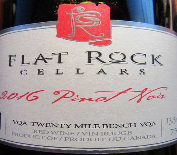 Video Review : Flat Rock Cellars 2016 Pinot Noir