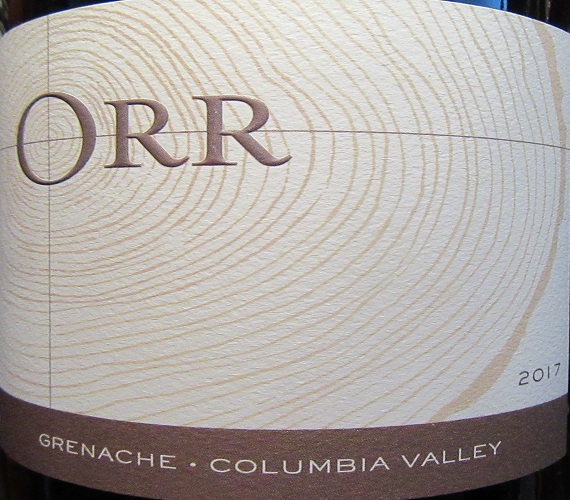 Video Review : Orr Wines 2017 Grenache (Washington State Wine Week)