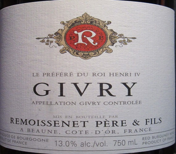 Video Review : Remoissenet 2015 Givry (Burgundy, France)