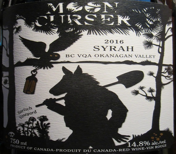 Video Review : Moon Curser 2016 Syrah (British Columbia)