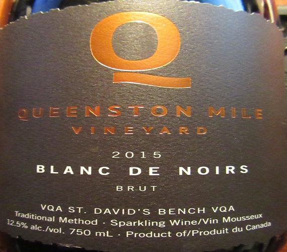 Video Review : Queenston Mile 2015 Blanc de Noirs