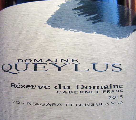 Video Review : Domaine Queylus 2015 Cabernet Franc Reserve du Domaine