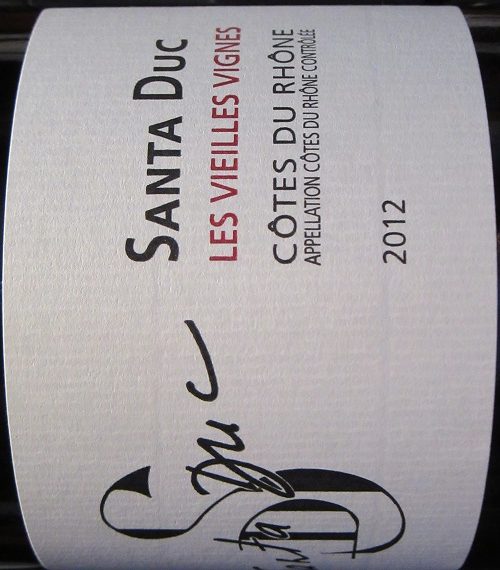 Video Review : Santa Duc 2012 Cotes du Rhone Les Vieilles Vignes (France)