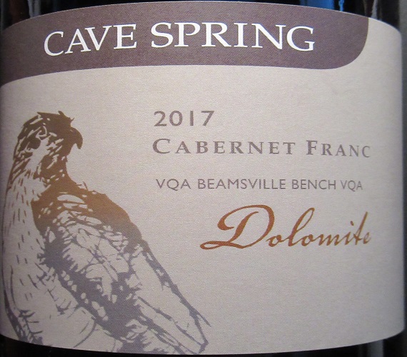 Video Review : Cave Spring Cellars 2017 Dolomite Cabernet Franc