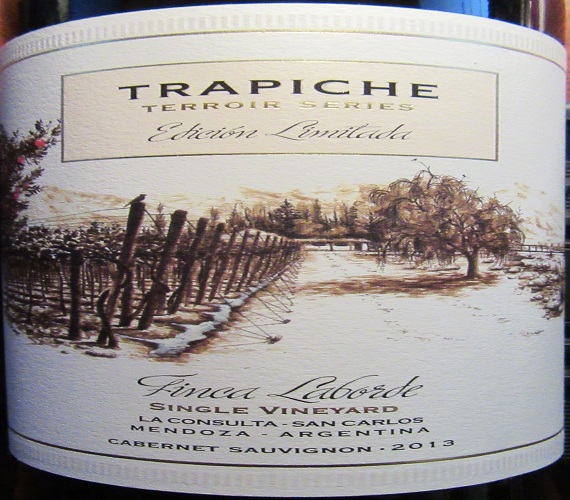 Video Review : Trapiche 2013 Finca Laborde Malbec (Argentina)