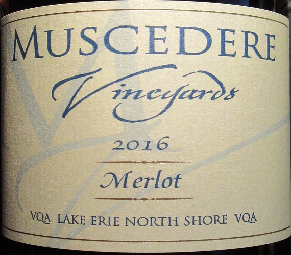Video Review : Muscedere Vineyards 2016 Merlot