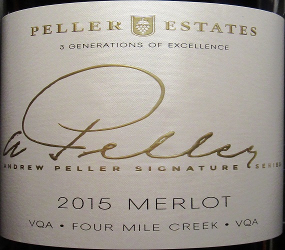 Video Review : Peller Estates 2015 Signature Series Merlot