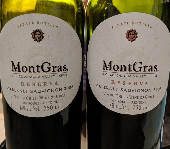 Montgras Reserve Cabernet Sauvignon x2 (Chile)
