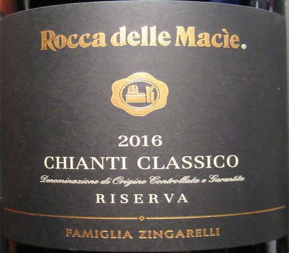 Video Review : Rocca delle Macie 2016 Chianti Classico Riserva (Tuscany, Italy)