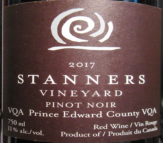 Video Review : Stanners 2017 Pinot Noir