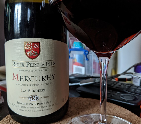 Roux Pere & Fils 2011 Mercurey “La Perriere” (Burgundy)