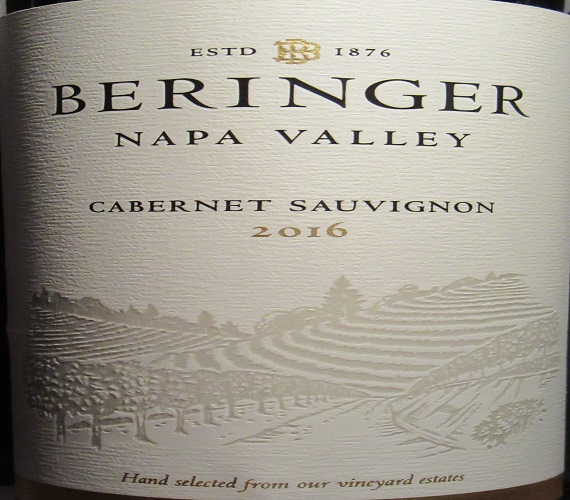 Video Review : Beringer 2016 Napa Valley Cabernet Sauvignon (California, USA)
