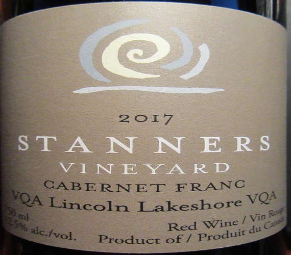 Video Review : Stanners Vineyard 2017 Cabernet Franc