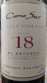 Cono Sur Cab Sauv El Recurso