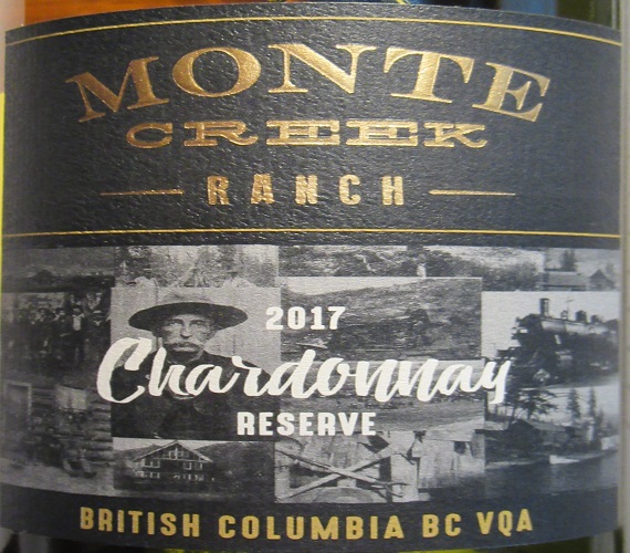 Video Review : Monte Creek Ranch 2017 Chardonnay Reserve (British Columbia, Canada)