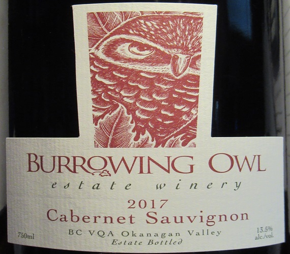 Video Review : Burrowing Owl 2017 Cabernet Sauvignon (British Columbia)