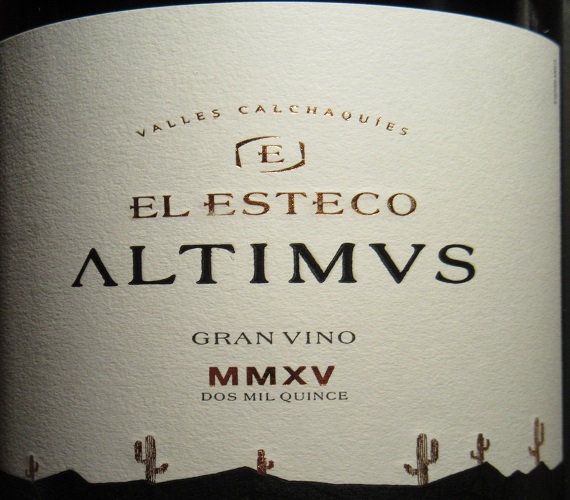 Video Review : Bodega El Esteco 2015 Altimus (Argentina)
