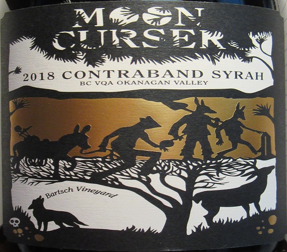 Video Review : Moon Curser 2018 Contraband Syrah (British Columbia, Canada)