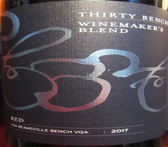 Video Review : Thirty Bench 2017 Winemaker’s Blend Red