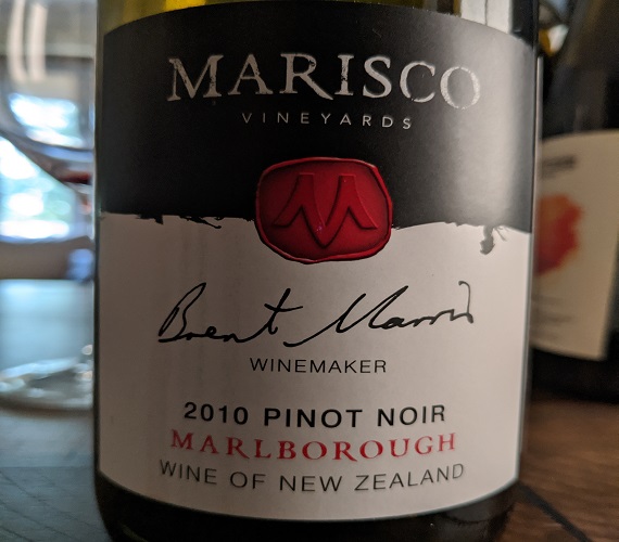 Marisco 2010 Pinot Noir Marlborough (New Zealand)
