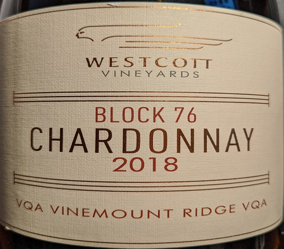 Video Review : Westcott 2018 Chardonnay, Block 76