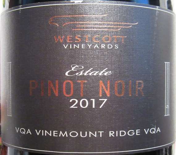 Video Review : Westcott 2017 Pinot Noir Estate