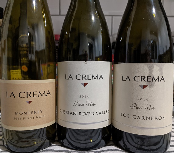 La Crema 2014 Pinot Noirs (California)