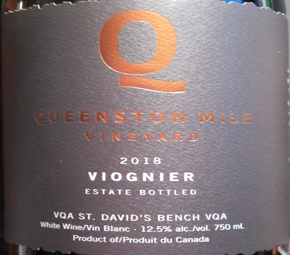 Video Review : Queenston Mile 2018 Viognier
