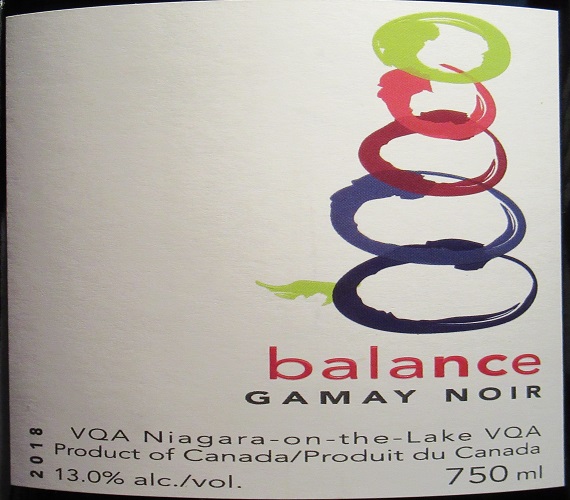 Video Review : Niagara College Teaching Winery 2018 Balance Gamay Noir