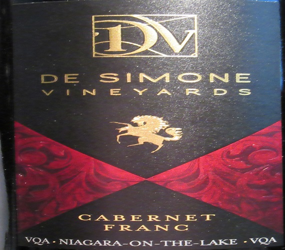 Video Review : De Simone 2018 Cabernet Franc