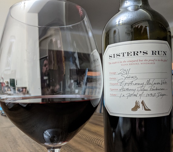 Sister’s Run 2011 Epiphany Shiraz (Australia)