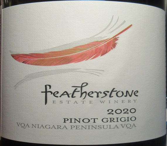 Video Review : Featherstone 2020 Pinot Grigio