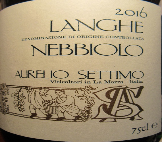 Video Review : Aurelio Settimo 2016 Langhe Nebbiolo