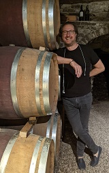 Stefano in the Cellar