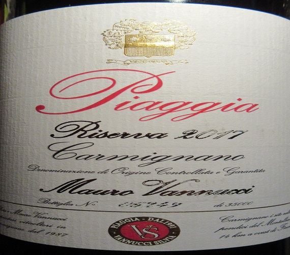 Video Review : Piaggia 2017 Carmignano Riserva (Italy)