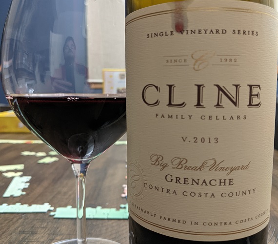Cline Cellars 2013 Big Break Grenache (California)