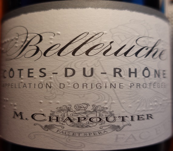 Video Review : M Chapoutier 2019 Belleruche Rouge, Cotes-du-Rhone