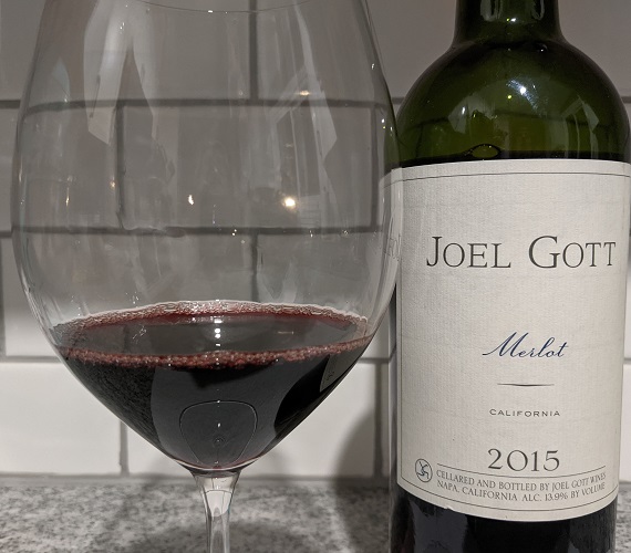 Joel Gott 2015 Merlot (California)