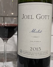 Joel Gott Merlot 2015
