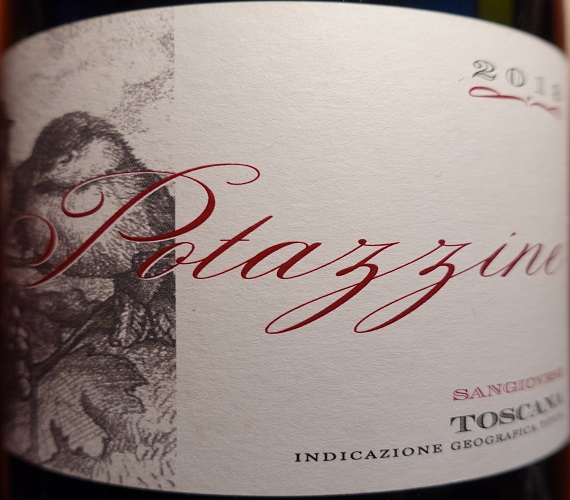 Wine Review : Le Potazzine 2019 Pottazzine Sangiovese (Italy)