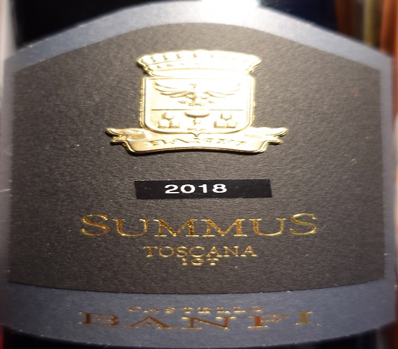 Video Review : Castello Banfi 2018 Summus (Italy)