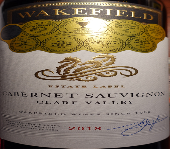 Video Review : Wakefield 2018 Cabernet Sauvignon (Australia)