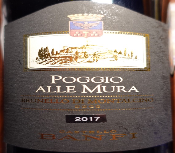 Video Review : Banfi 2017 Brunello di Montalcino, Poggio alle Mura (Tuscany, Italy)