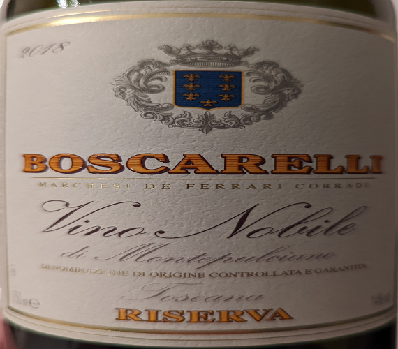 Video Review : Boscarelli 2018 Vino Nobile Riserva DOCG (Tuscany, Italy)