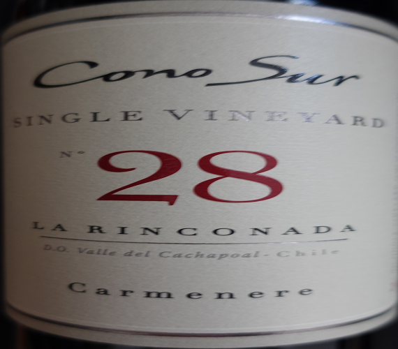 Video Review : Cono Sur 2019 Carmenere – La Rinconada (Chile)