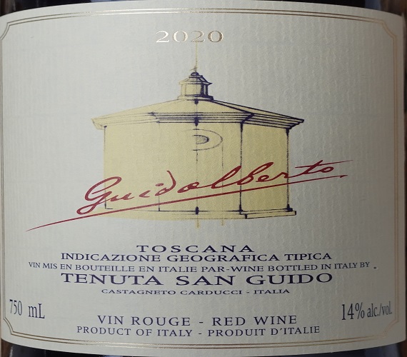Video Review : Tenuta San Guido 2020 Guidalberto (Italy)
