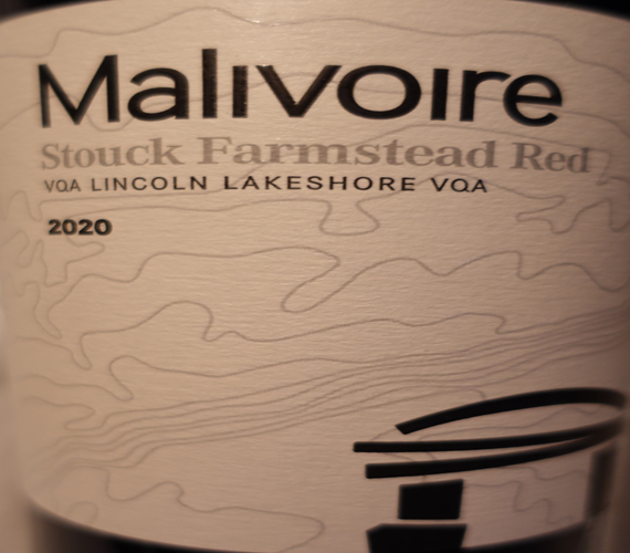 Video Review : Malivoire 2020 Stouck Farmstead Red